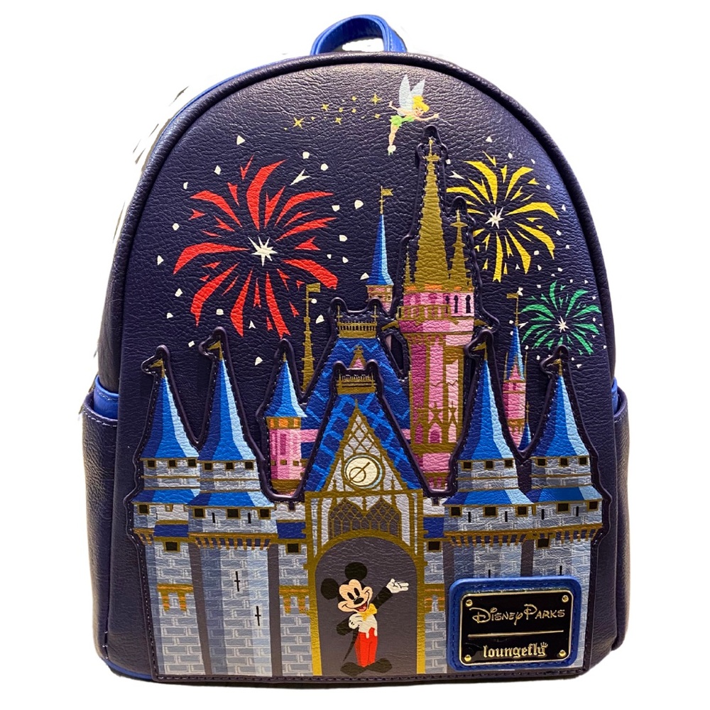 NWT Castle Firework Loungefly Backpack